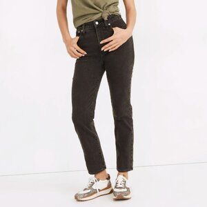 Madewell Black High Rise Jeans with Streamlined Fit
